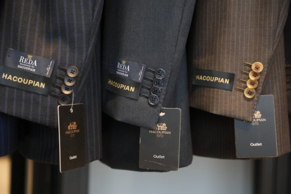 آستین کت های مردانه هاکوپیان با اتیکت