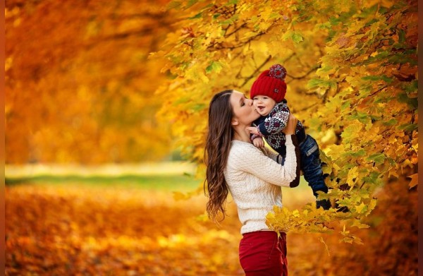 ژست عکس پاییز