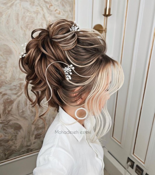 شینیون مو عروس جدید 1401