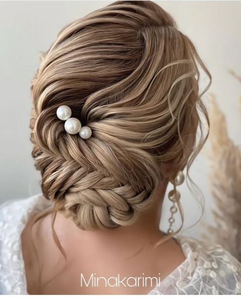 شینیون مو عروس جدید 1401