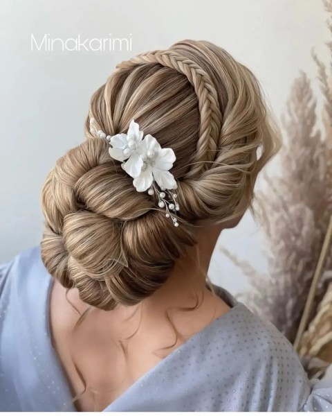 شینیون مو عروس جدید 1401