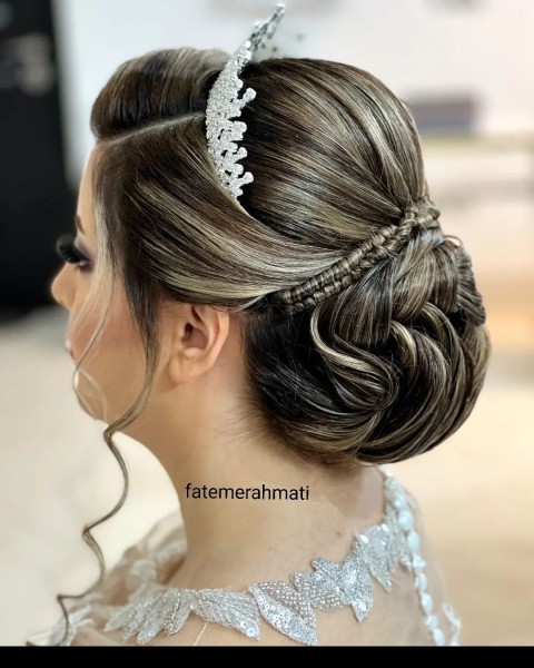 شینیون مو عروس جدید 1401