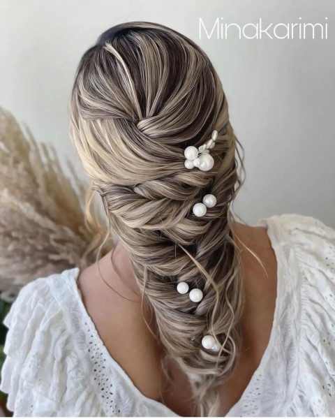 شینیون مو عروس جدید 1401