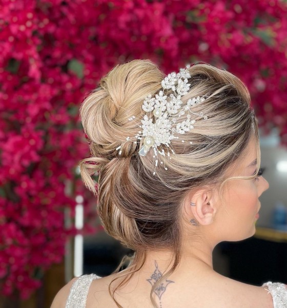 شینیون مو عروس جدید 1401