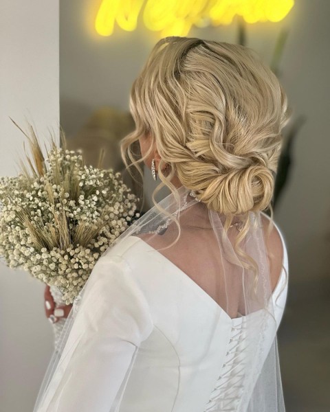 شینیون مو عروس جدید 1401