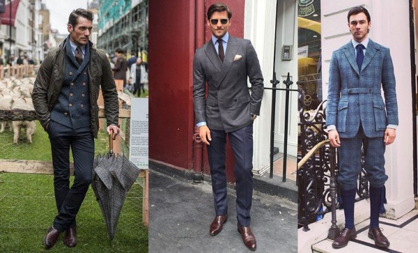 استایل انگلیسی مردانه