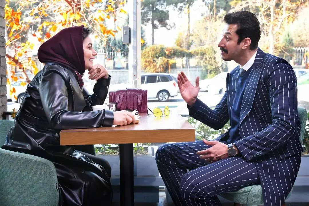 عکس هدیه بازوند بهرام افشاری در سریال راز بقا
