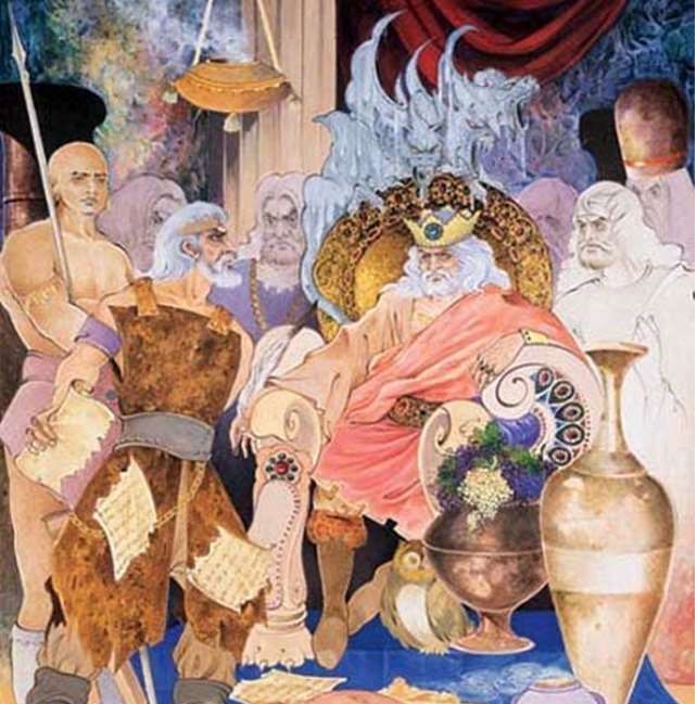 جشن پیروزی فریدون و کاه