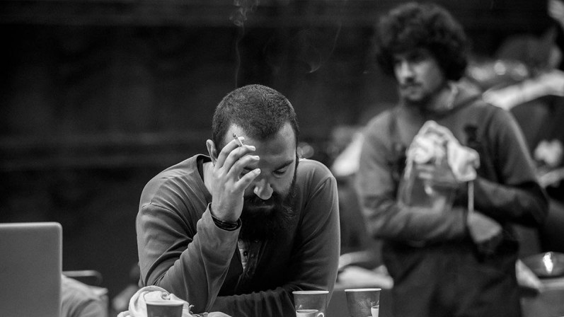 احسان معجونی در نمایش آشپزخانه