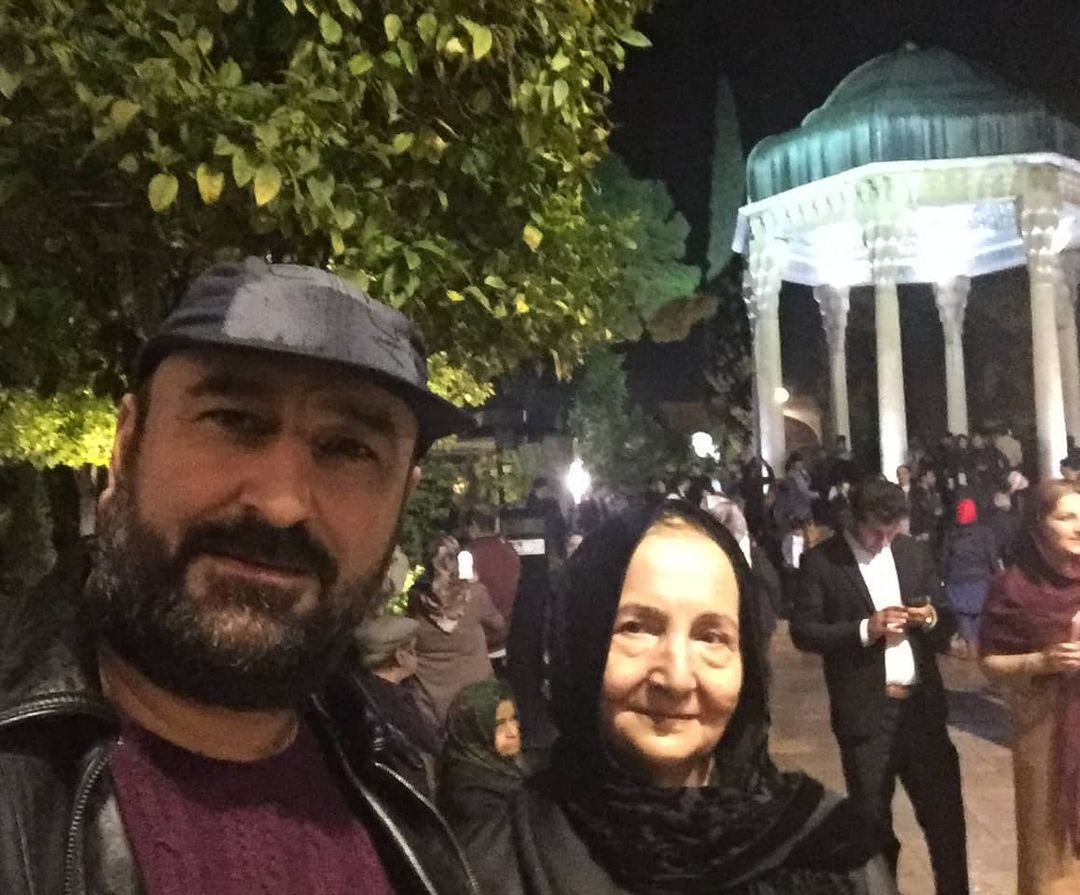 مهران احمدی و مادرش