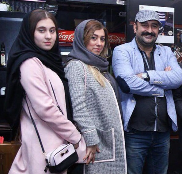 مهران احمدی و همسرش