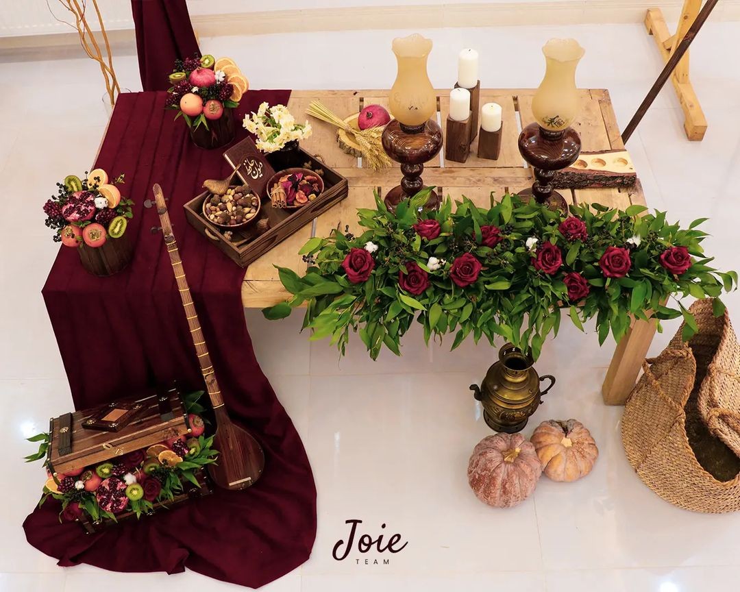 دکوراسیون شب یلدا