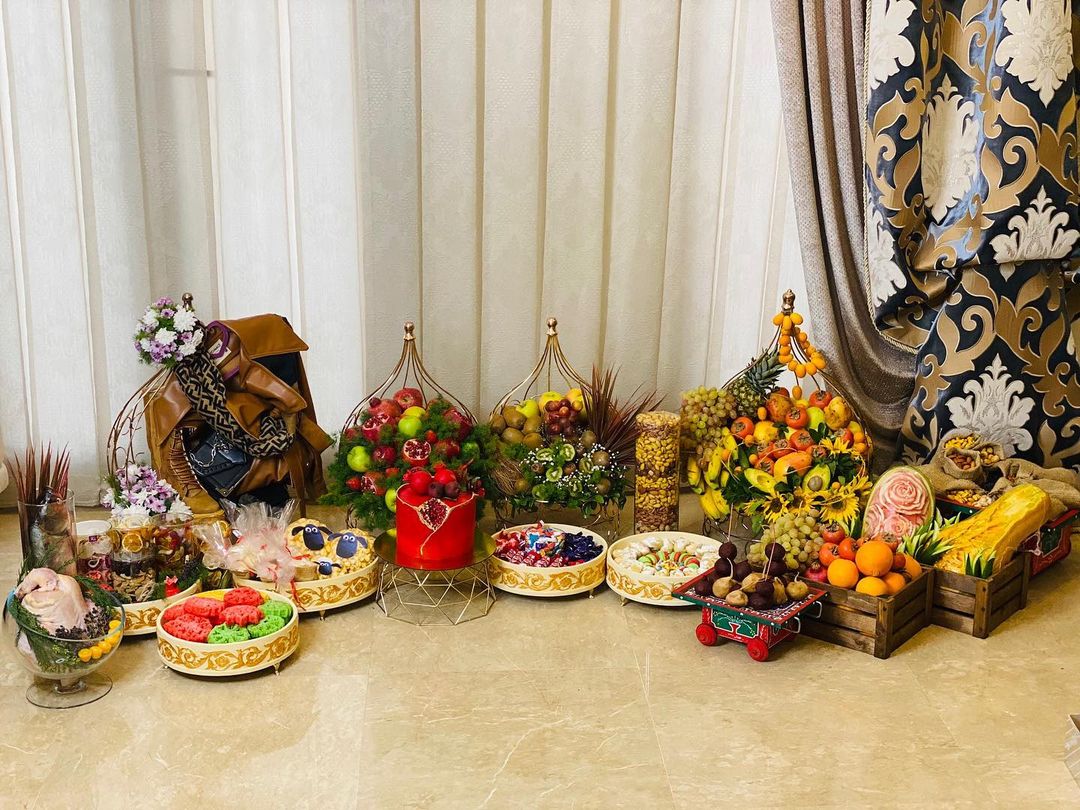 تزیین شب یلدا عروس 1401 ا