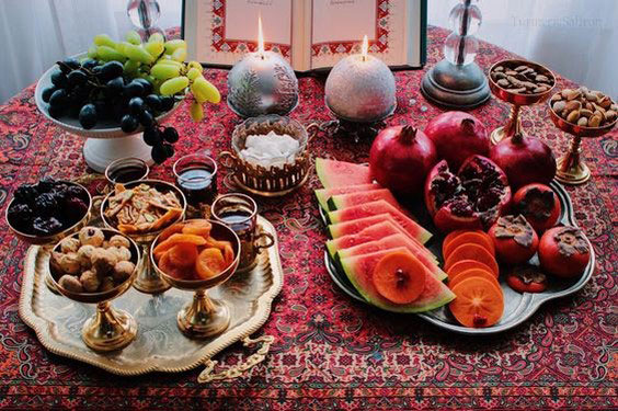 تزیین کرسی شب یلدا