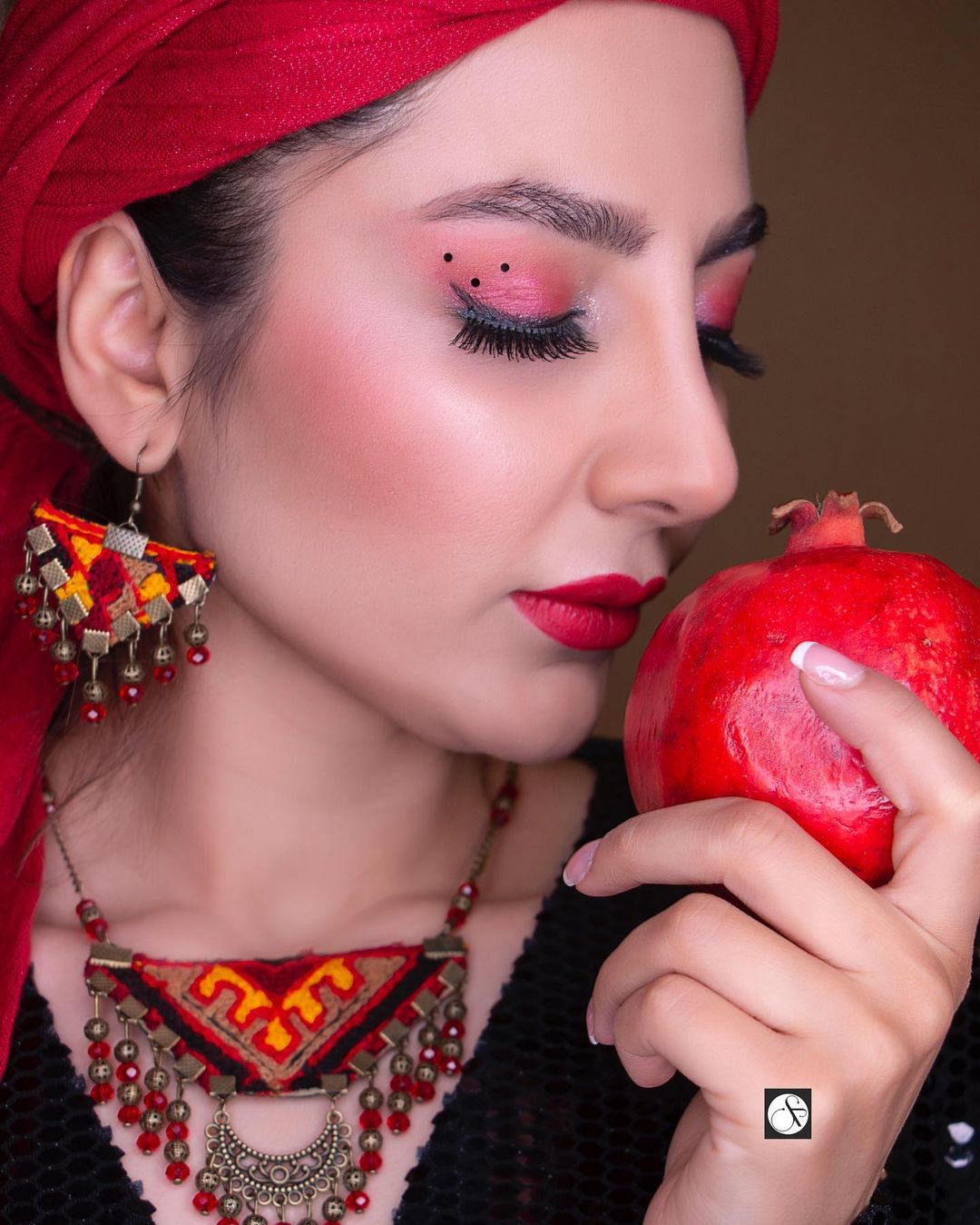 میکاپ شب یلدا