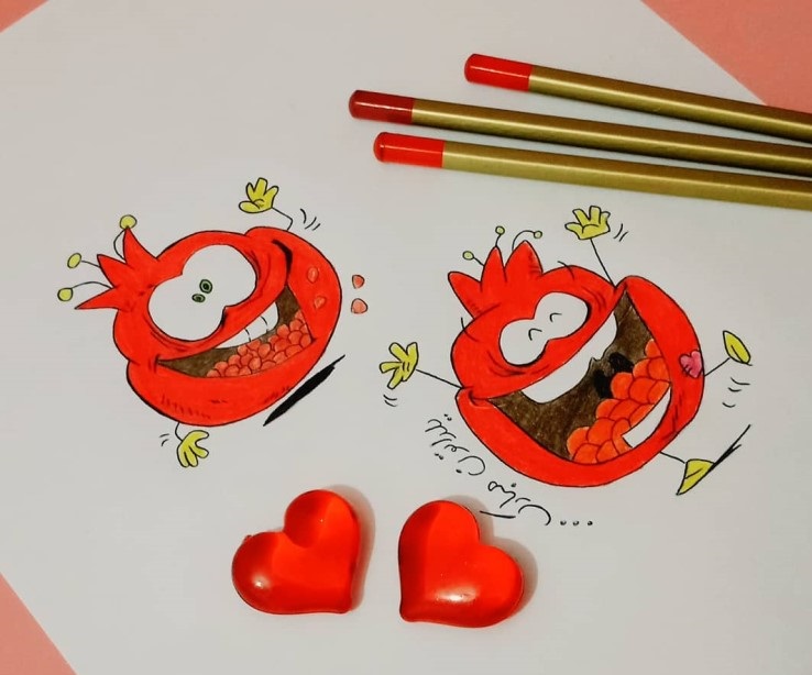 نقاشی شب یلدا