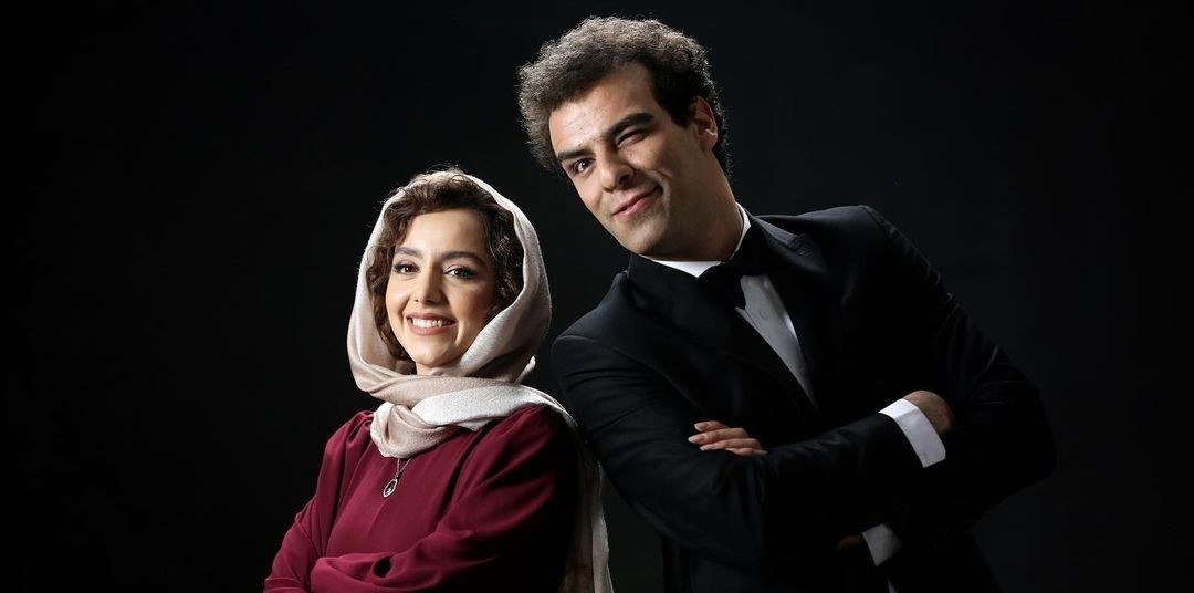 شکیب شجره و نازنین بیاتی در فیلم عروسی مردم