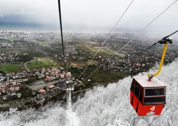 تله‌کابین نمک‌آبرود؛ طبیعت شمال ایران| یوتراوز