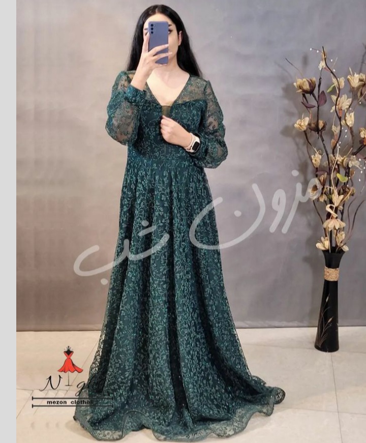 مدل لباس مجلسی گیپور