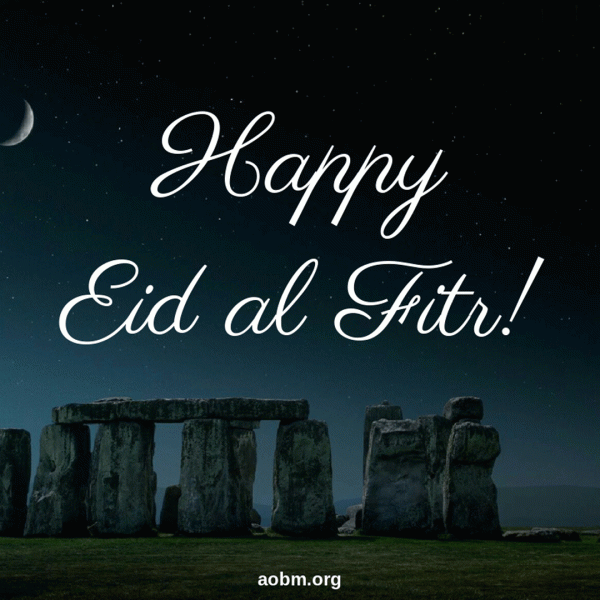 عکس نوشته تبریک عید فطر به انگلیسی