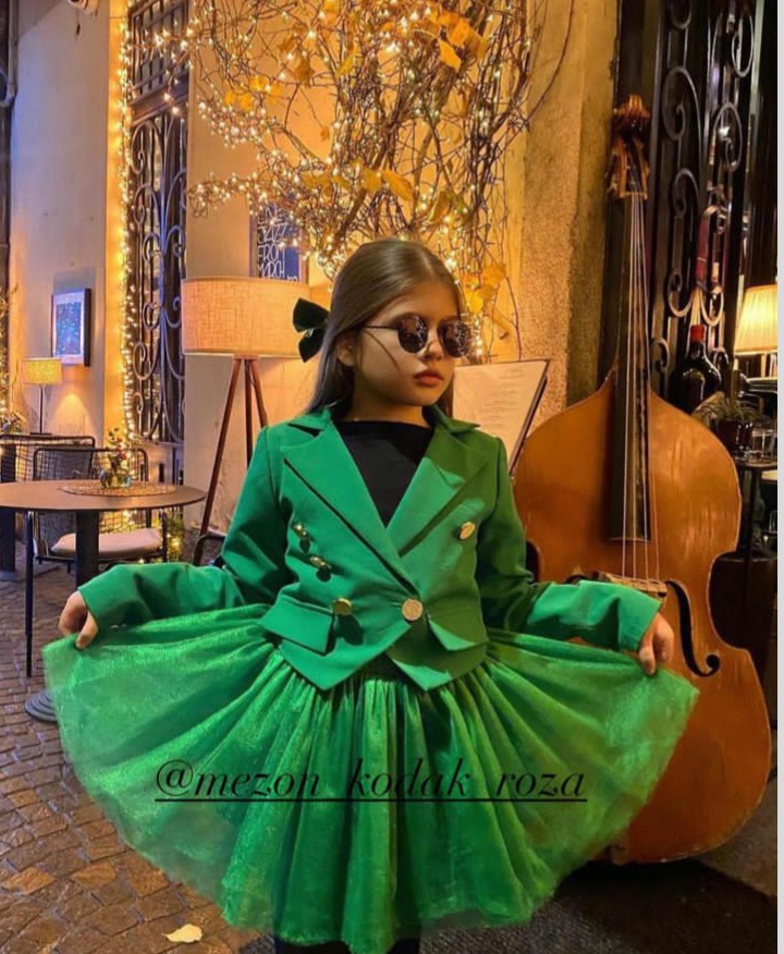 مدل لباس مجلسی بچه گانه دخترانه