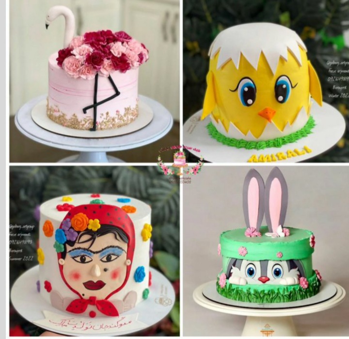 عکس کیک روز دختر
