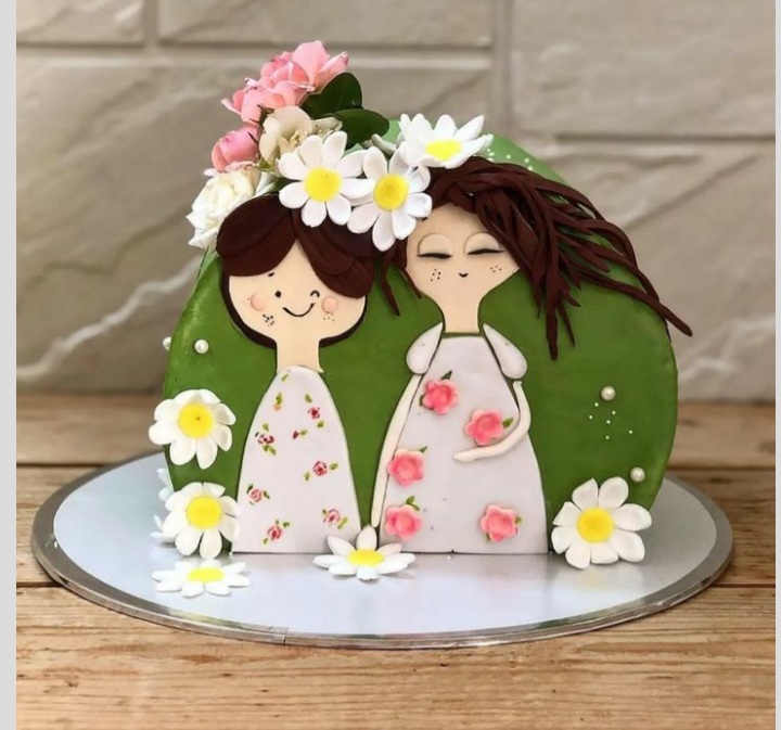 عکس کیک روز دختر