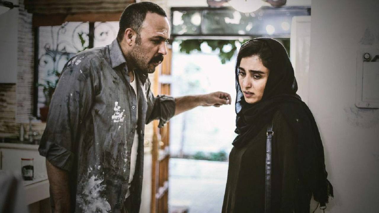 آناهیتا افشار و علیرضا کمالی در فیلم سینمایی هفت و نیم