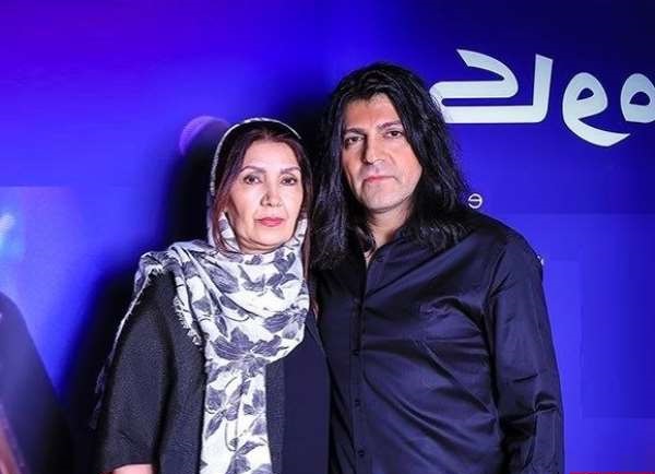 همسرکورش یغمایی و پسرش کاوه