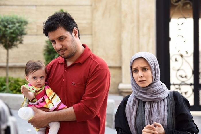 جواد عزتی و الناز حبیبی در سریال دردسرهای عظیم