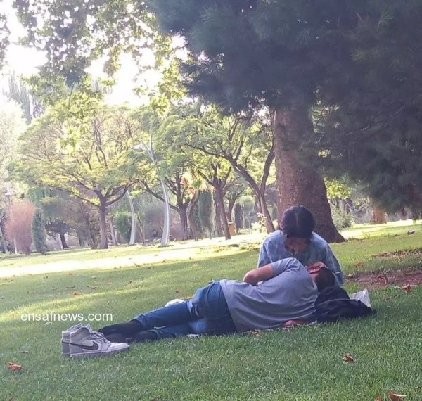 زنان باحجاب و بی حجاب در پارک لاله ، بازارچه پارک لاله و مترو