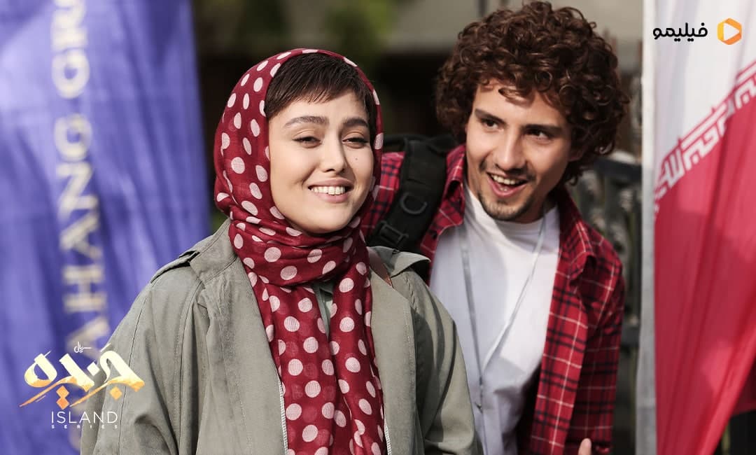 عکس های شادی مختاری در سریال جزیره