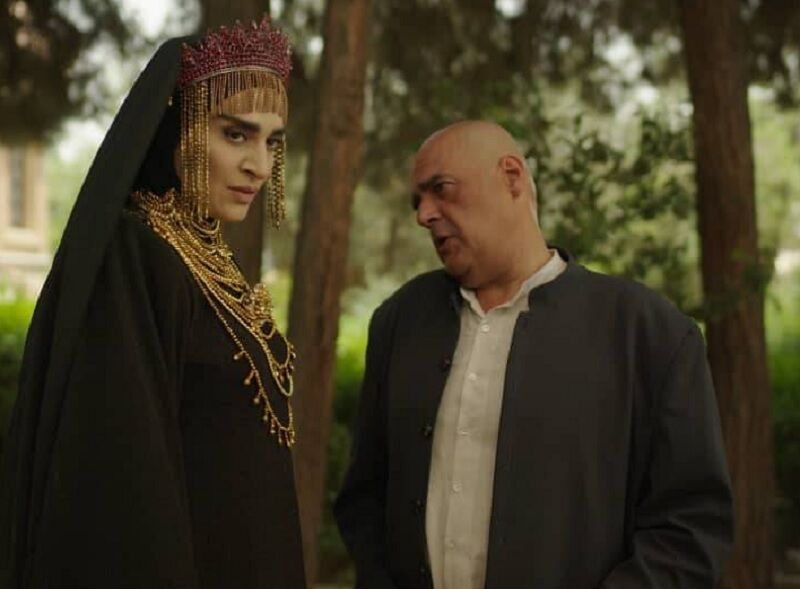 هومن برق نورد و اندیشه فولادوند در سریال رحیل