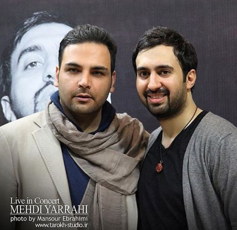 عکس مهدی یراحی و احسان علیخانی