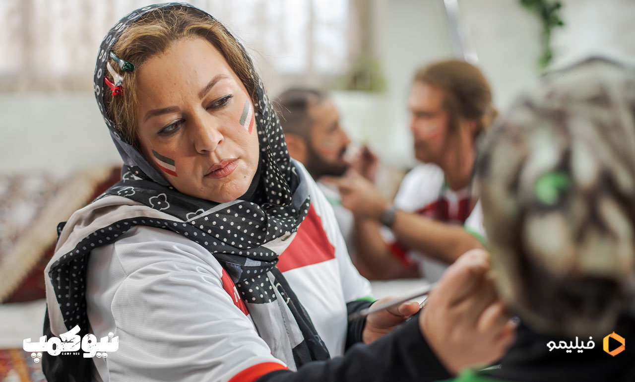 گیتی قاسمی در سریال نیوکمپ