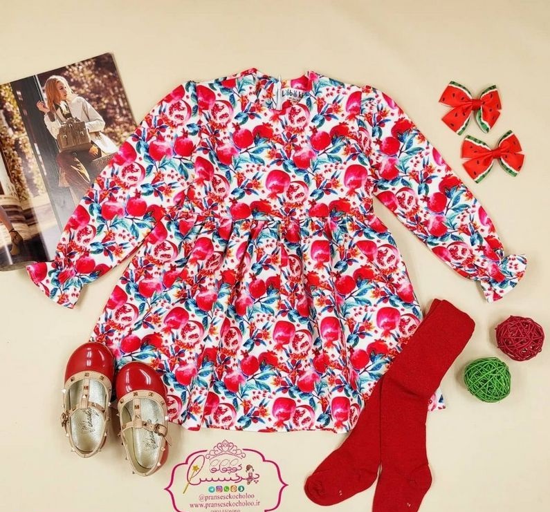 لباس کودک شب یلدا