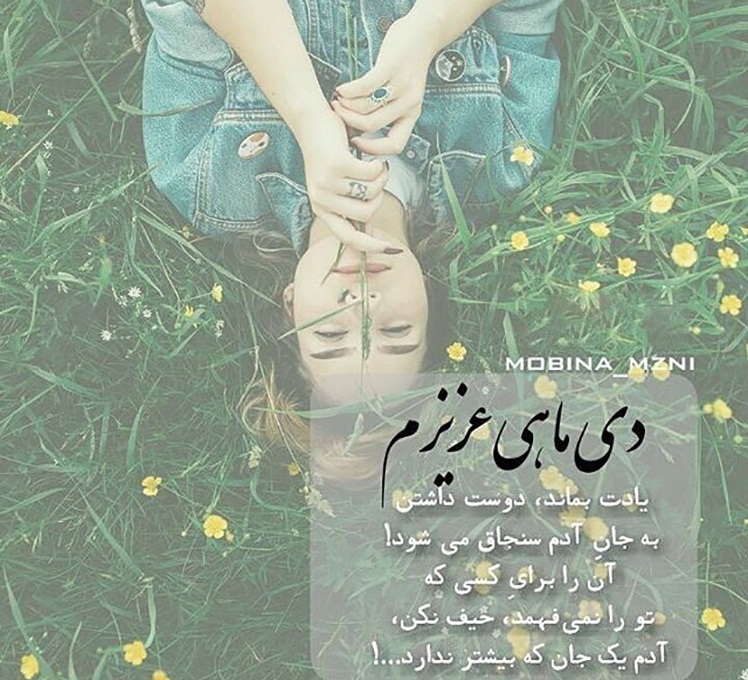 عکس نوشته پروفایل دی ماهی