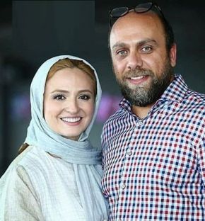عکس گلاره عباسی و همسرش