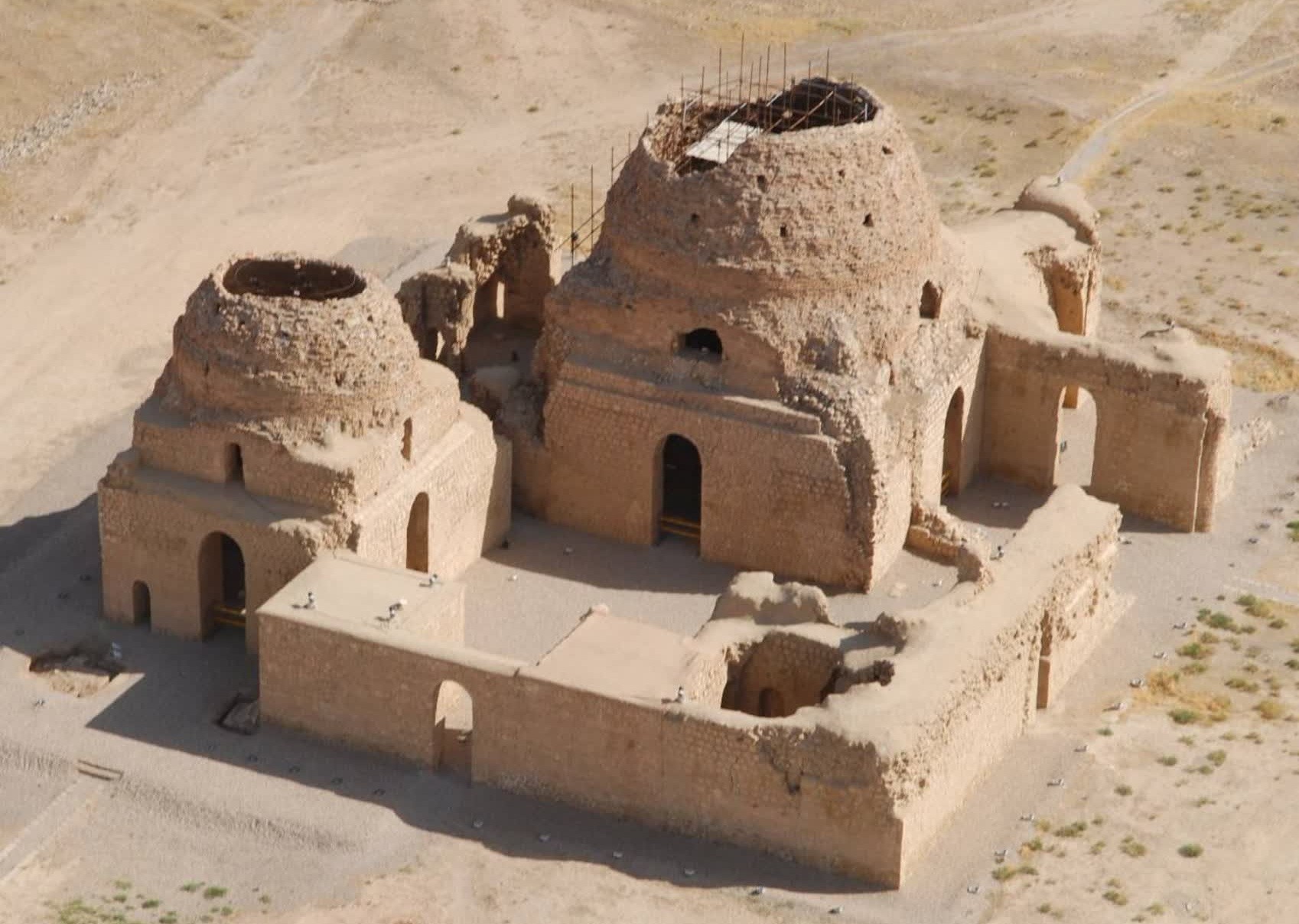 آغاز عملیات ساماندهی و مرمت کاخ جهانی سروستان