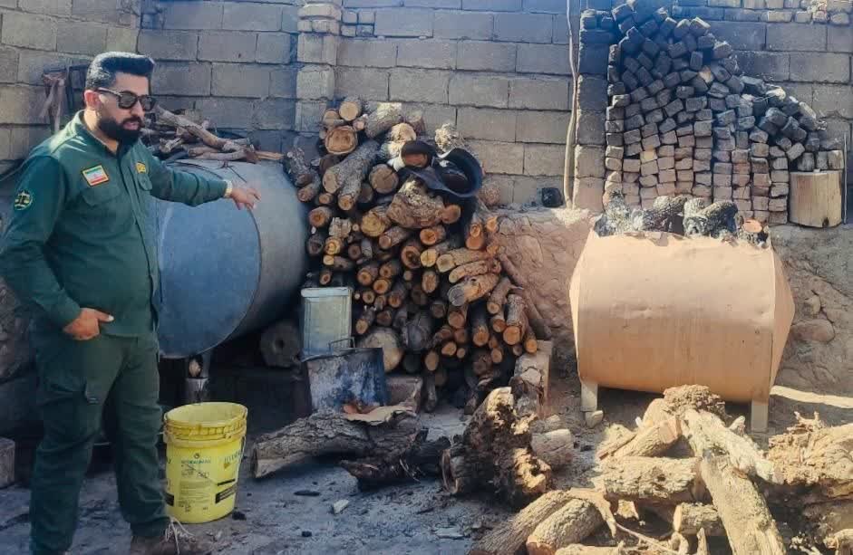 برخورد قاطع با کورههای زغالی غیرمجاز دشتبرم