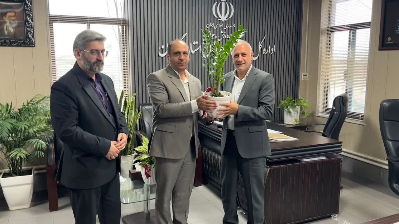 شهردار گرگان با مدیرکل ورزش و جوانان گلستان دیدار کرد