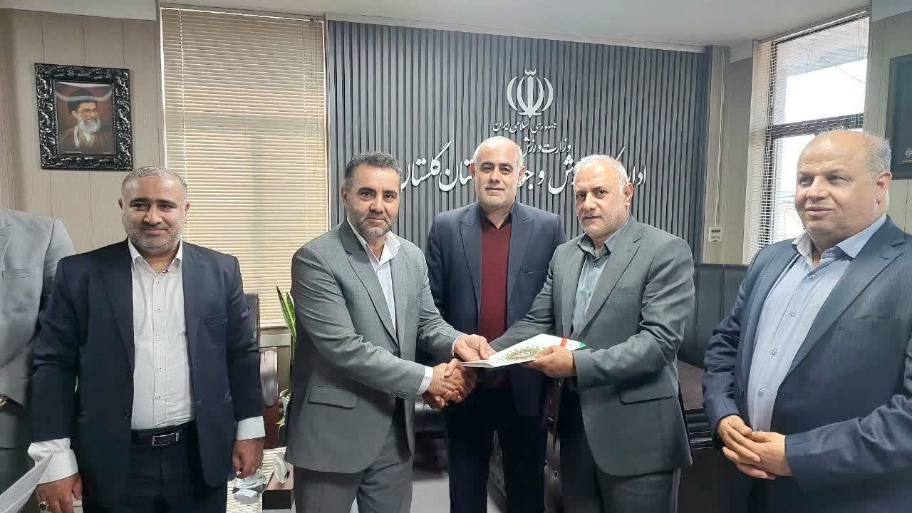 دیدار رئیس و اعضای شورای شهر گرگان با مدیرکل ورزش و جوانان استان گلستان