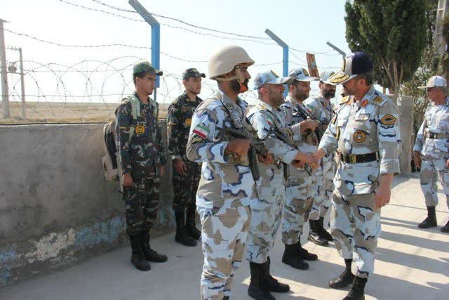 بازديد فرمانده مرزبانی گلستان از يگانهای مرزی دريايی  