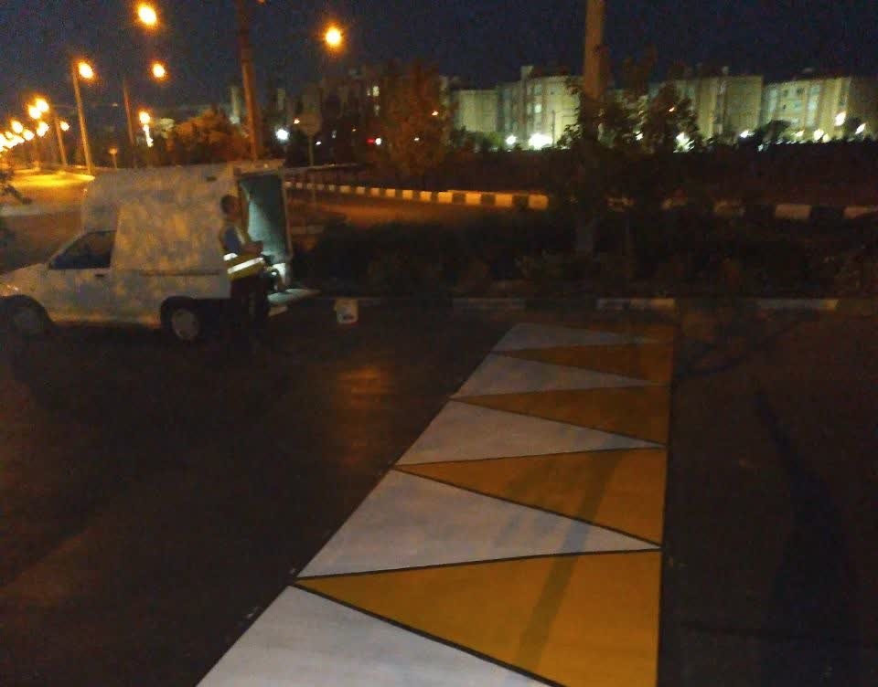 اجرای ۱۲ سرعتکاه جدید در پردیسان برای افزایش ایمنی عابران و دانش‌آموزان