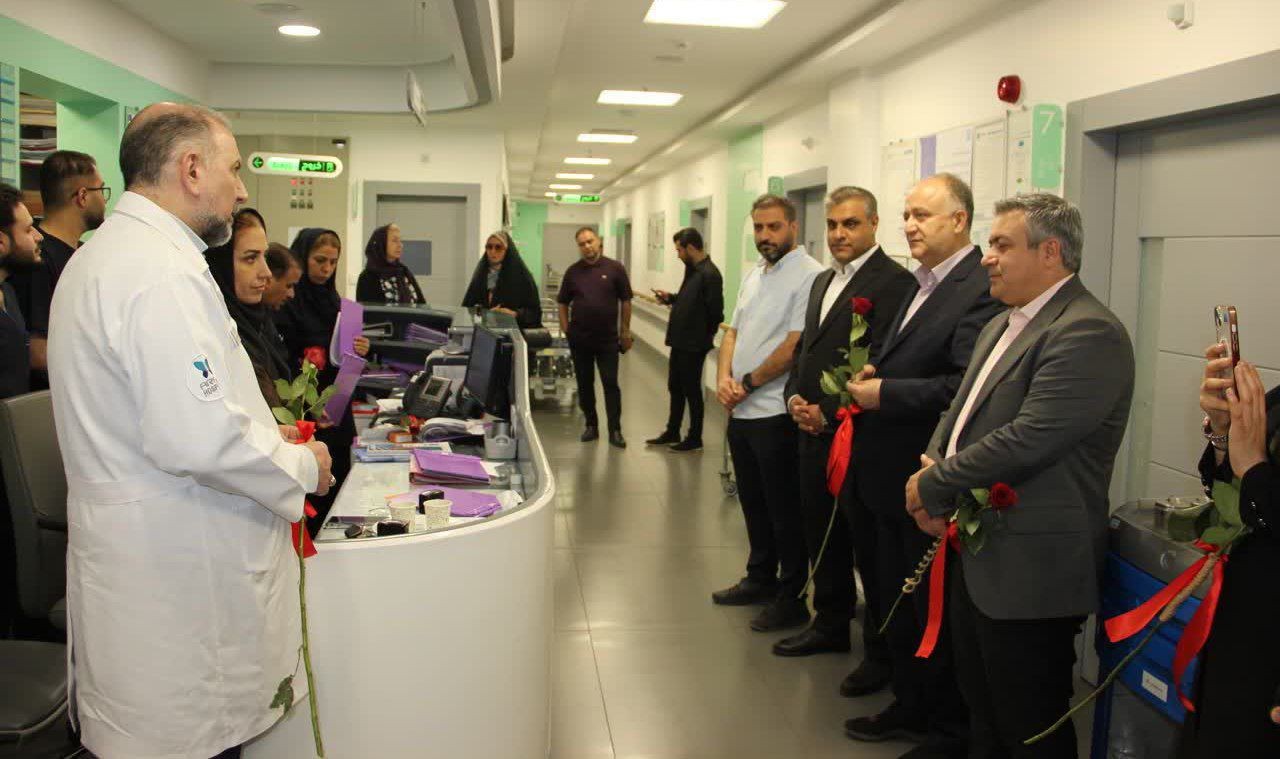 تجلیل از پرستاران کرجی به نمایندگی از استاندار البرز توسط مهدی مهرور