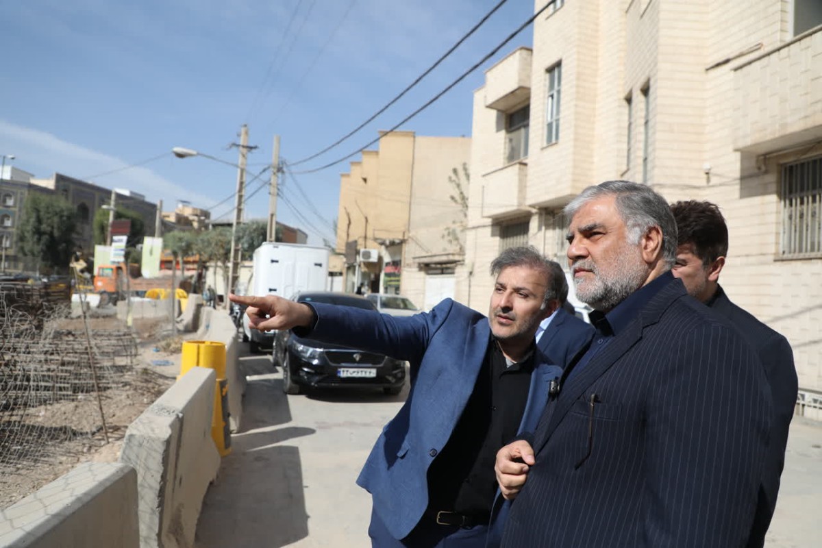 تقاطع غیرهمسطح سپاه به 30 درصد پیشرفت فیزیکی رسید