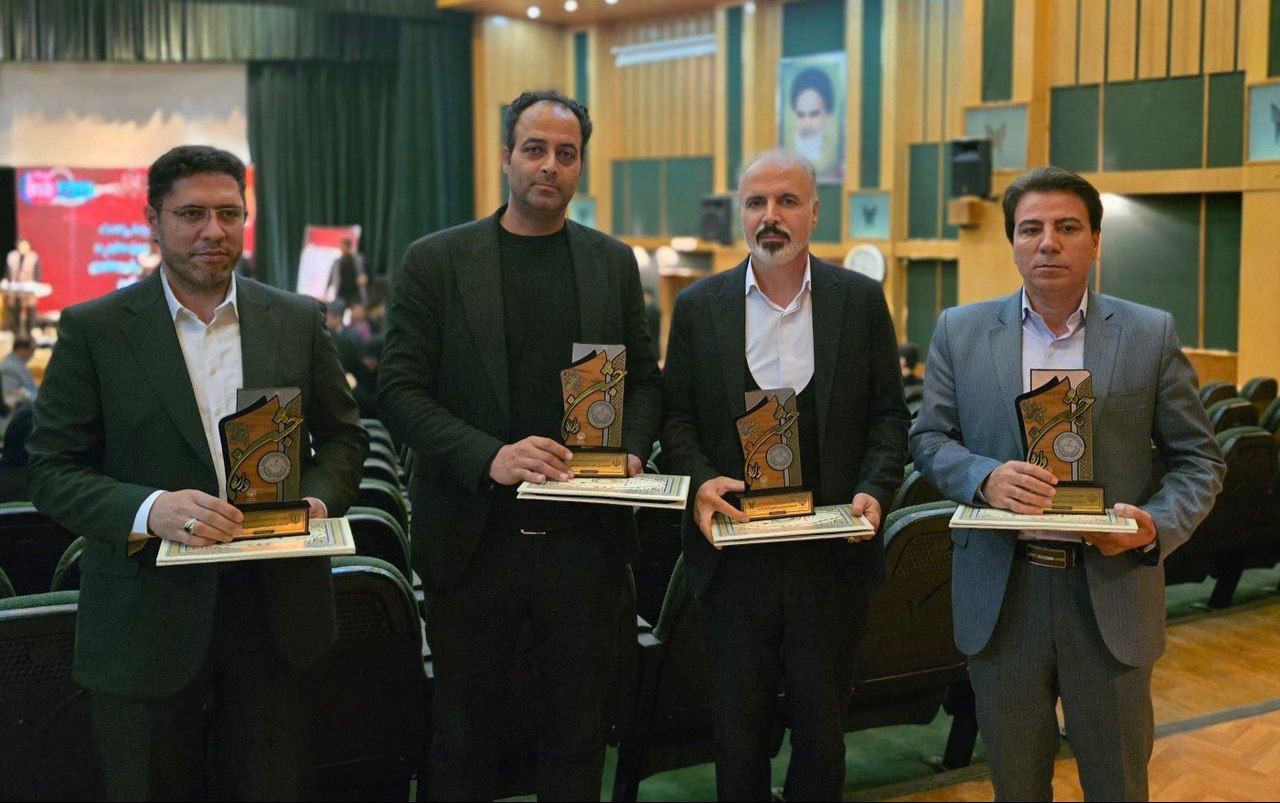 تجلیل از رئیس شورای اسلامی شهر فردیس به‌عنوان فعال برتر پژوهش و فناوری استان البرز